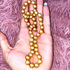 Akoya Vintage Pearl Necklace Nude